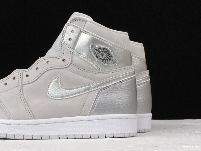 Air 1 Japan Jordan Grey Neutral DC1788-029 Silver White Metallic 0124